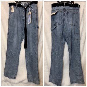 Jeans size 11/30, light blue color
